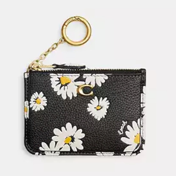 Coach Floral Mini Skinny ID Case NWT - Picture 7 of 7